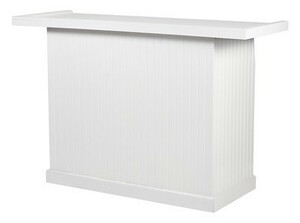 Folding Bar White Wainscotting rental New York, NY