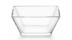 Glass Slant Square Bowl 5.5" - 21.5 Oz. rental New York, NY