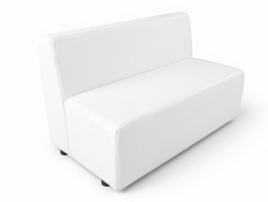 White Miami Loveseat rental Miami-Ft. Lauderdale, FL