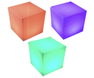 LED Cube rental San Antonio, TX