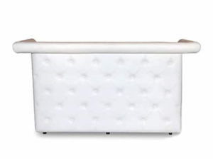 White Tufted Bar rental Miami-Ft. Lauderdale, FL