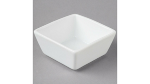 Square Tasting Bowl White 4 Oz. rental New York, NY