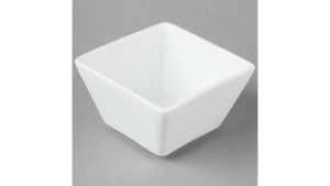 Square Tasting Bowl White 8 Oz. rental New York, NY