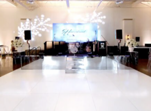 Slate White Vinyl Dance Floor (3′ x 3′) rental Miami-Ft. Lauderdale, FL