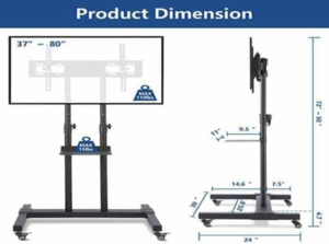 T.V Mobile Stand rental Miami-Ft. Lauderdale, FL