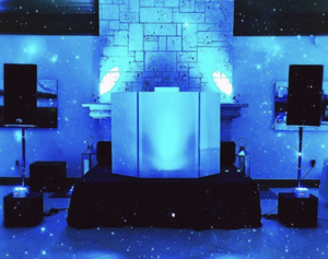 Acrylic DJ Booth rental Miami-Ft. Lauderdale, FL