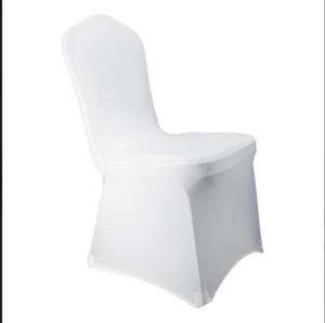 Chair Cover (White) STRETCH rental Salt Lake City, UT