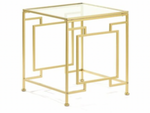 Gold Square – End Table rental Miami-Ft. Lauderdale, FL