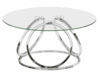 Triple Ring Coffee Table (Silver) rental in Miami-Ft. Lauderdale, FL