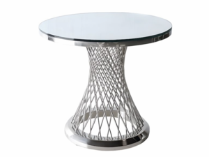 Reflection Cake Table (Silver) rental Miami-Ft. Lauderdale, FL