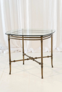 The Jason Table rental Austin, TX