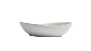 Porcelain Canoe Bowl 6" x 12" - 31 Oz rental New York, NY