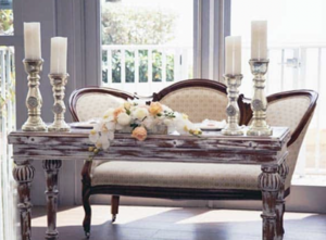 Vintage Sweetheart Table & Sofa (Set) rental Miami-Ft. Lauderdale, FL