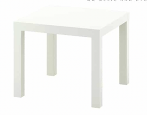 White Side Table rental Miami-Ft. Lauderdale, FL