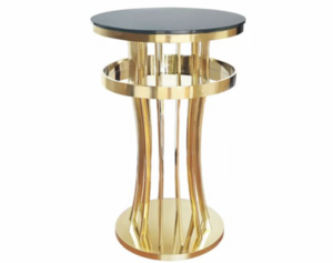 Reflection Cocktail Table (Gold) rental Miami-Ft. Lauderdale, FL