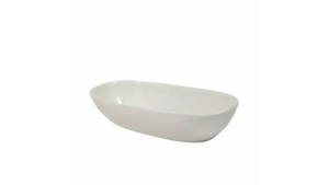 Porcelain Oval Family Style Bowl 6" x 11" - 40 Oz. rental New York, NY
