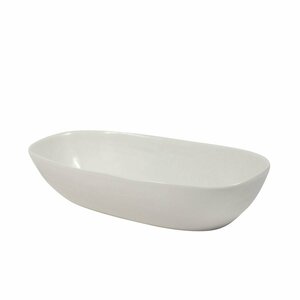 Porcelain Oval Family Style Bowl 6" x 11" - 40 Oz. rental New York, NY