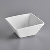 White Slant Square Bowl 5.5" - 18 Oz rental in New York, NY