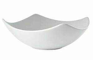 White Square Stoneware Bowl 9" - 1.4 Qt rental New York, NY