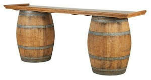 Wine Barrel Bar 8'  rental New York, NY