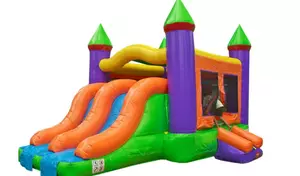 3-in-1 Toddler Bounce House Moonwalk rental Dallas-Ft. Worth, TX
