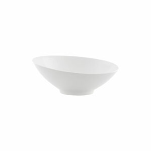 Slanted White Bowl 9" - 28 oz. rental New York, NY