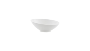 Slanted White Bowl 9" - 28 oz. rental New York, NY