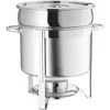 11 Qt Chrome Accent Marmite Soup Chafer rental in New York, NY