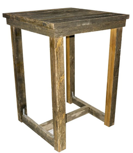 Rustic Square Table rental Austin, TX