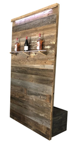 Rustic Wall with Lighting rental Austin, TX