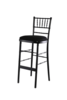 Black Chiavari Bar stool rental in Chicago, IL