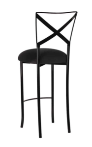 Black X Chameleon Bar stool rental Chicago, IL