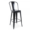Barstool Tolix Antique Black W/ Back rental in New York, NY