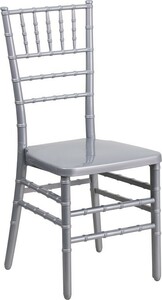 Chiavari Barstool Resin Silver rental New York, NY