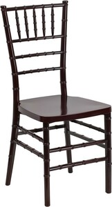 Chiavari Chair Wood Mahogany rental New York, NY