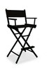 Black Directors Chair Tall rental in New York, NY