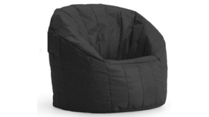 Structured Bean Bag Black rental New York, NY
