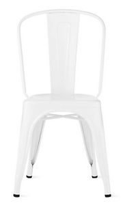 Tolix Antiqued White Bistro rental New York, NY