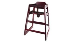 Wooden High Chair Mahogany rental New York, NY