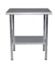 Stainless Table with Shelf rental in Chicago, IL