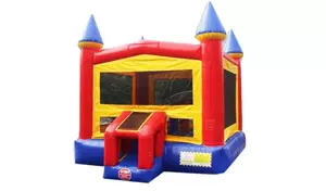 15 X 15 Red Bouncy Castle Moonwalk rental Dallas-Ft. Worth, TX