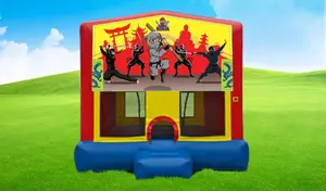 15 x 15 Ninja Karate Bounce House Moonwalk rental Dallas-Ft. Worth, TX