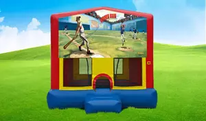 15 x 15 Baseball Bounce House Moonwalk rental Dallas-Ft. Worth, TX