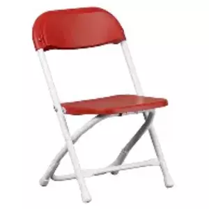 Red Kids Folding Chair rental Dallas-Ft. Worth, TX