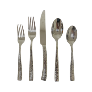Hammered Flatware rental Dallas-Ft. Worth, TX