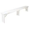 Antique White Pine Folding Farm Bench – 8 ft rental in New York, NY