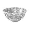 Clear Plastic Bowl with Floral Design rental in Dallas-Ft. Worth, TX