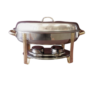 6qt Oval Chafer with Gold rental Dallas-Ft. Worth, TX