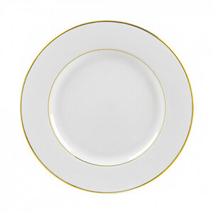 Gold Band Dinner Plate 10.5" – Set of 10 rental New York, NY