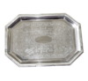 12″ x 17″ Rectangular Octogon Stainless Steel Tray rental in Dallas-Ft. Worth, TX